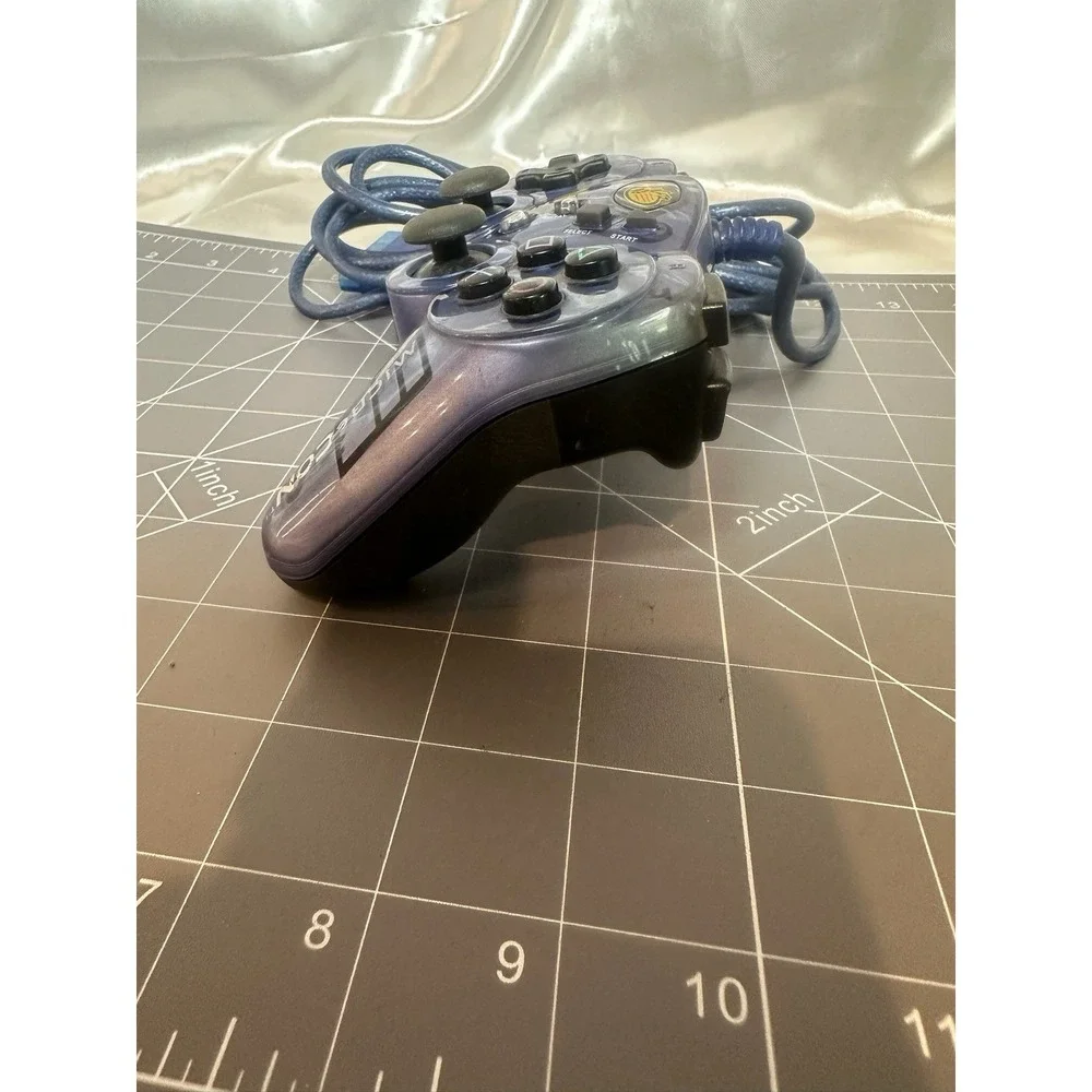 Ps2 Wired Controller Microcon Mad Catz Pro 2 Blue PlayStation 2 Ps2